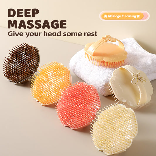 COMB | ZXUNASMR | Home Scalp Brush for Cleaning & Detangling (1 Pair) | Anti-Dandruff, Stress-Relief, Itch-Relief | Shampoo Brush
