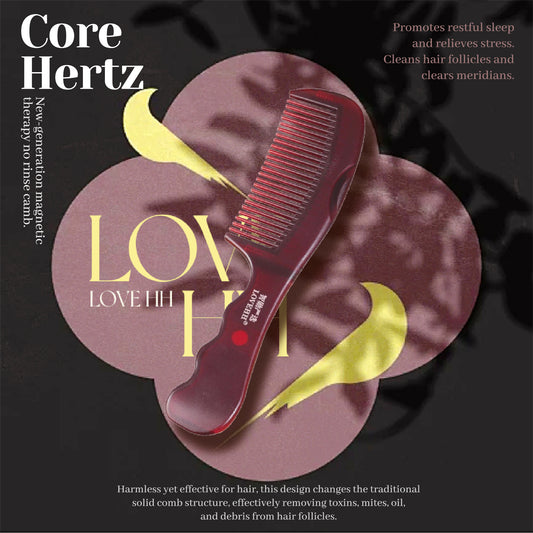 COMB | ZXUNASMR | LOVEHH | Core Hertz | New-generation magnetic therapy no rinse comb.